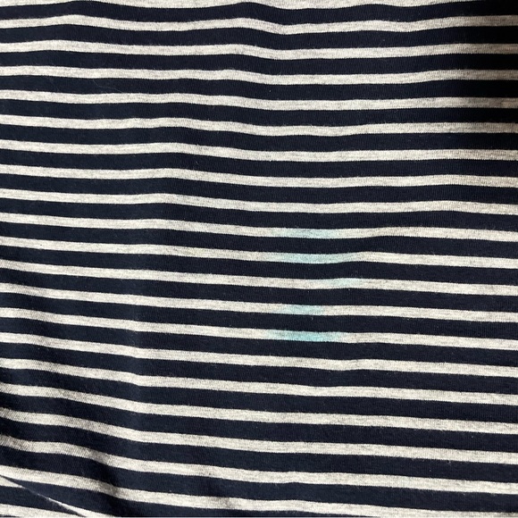 Athleta Ember Pima Cotton Striped Ruched Dress Sz MT(Medium Tall) - Picture 15 of 16